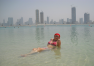 Spojené arabské emiráty: Pláž Al-Mamzar, emirát Sharjah